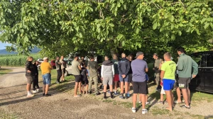 Tri ribe prve noći i odlična atmosfera