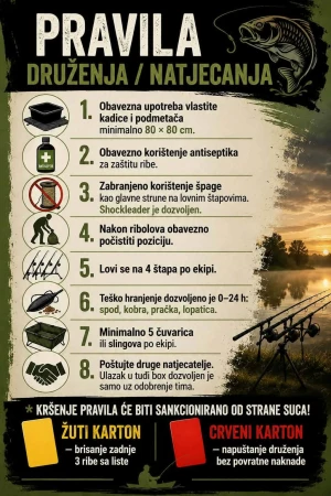 Šaransko druženje na jezeru Sabljaci