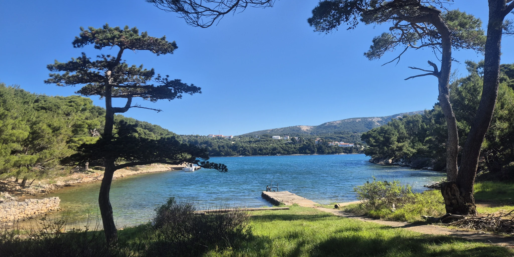 Uvala svete Eufemije, Otok Rab
