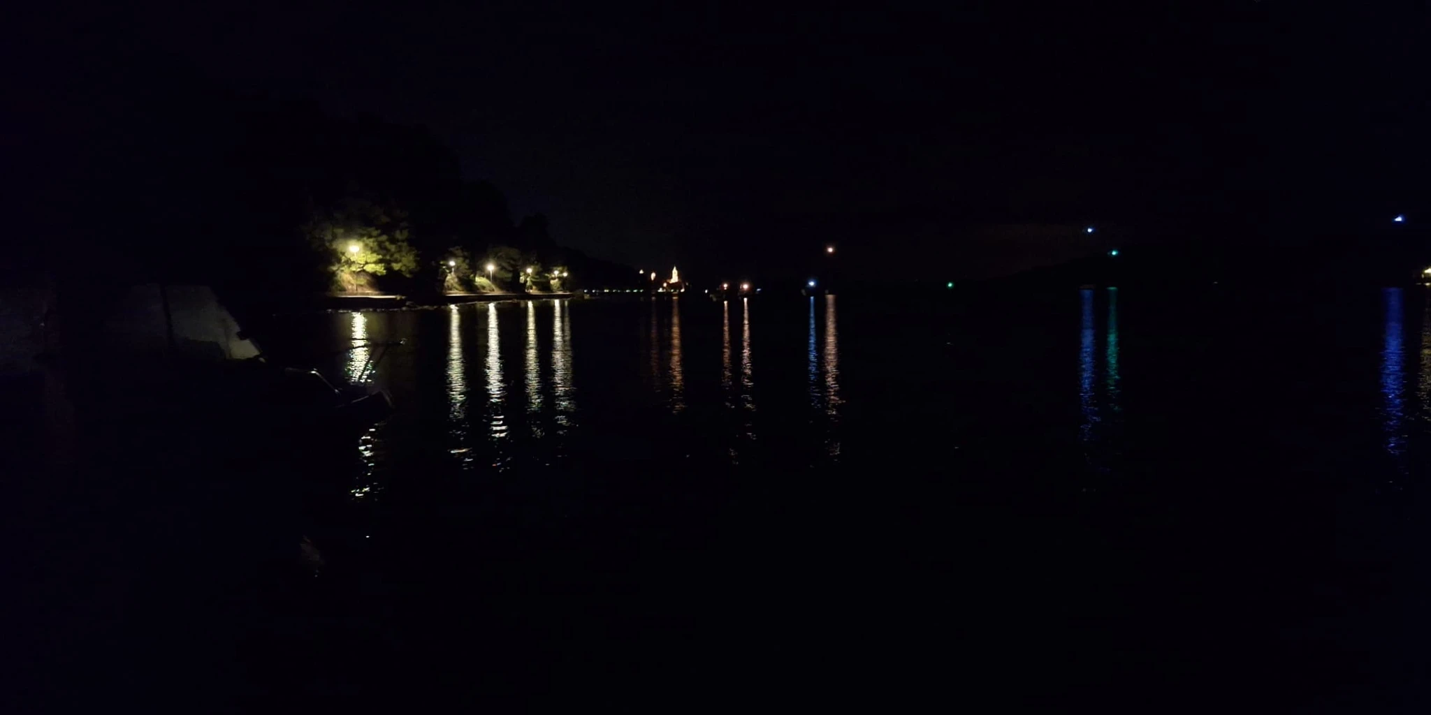 Noćni lov na orade u uvali svete Eufemije